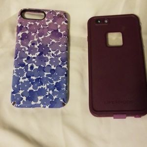 Lifeproof and Speck iphone 6s plus cases